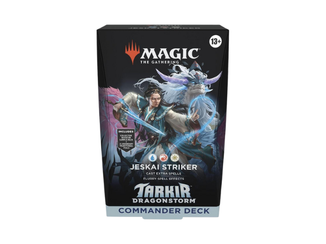 MTG Tarkir Dragonstorm Jeskai Striker Commander Deck