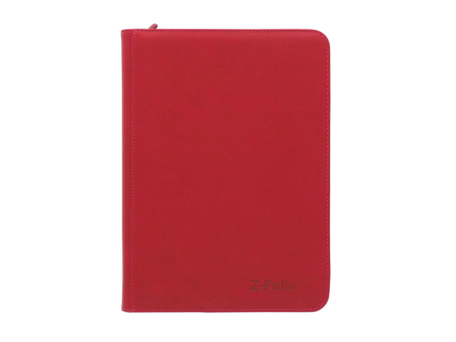 Z Folio 9 Pocket Album Red