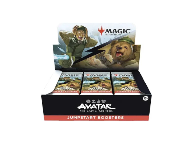 MTG Magic The Gathering Avatar The Last Airbender Jumpstart Booster Box 24 Packs 2 Player Card Game