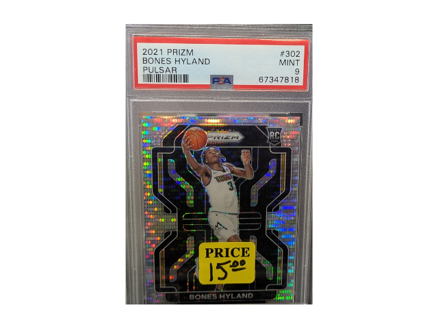 2021 Panini Prizm 302 Bones Hyland Pulsar