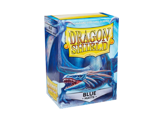 Dragon Shield Matte Sleeves Blue 100 Pack
