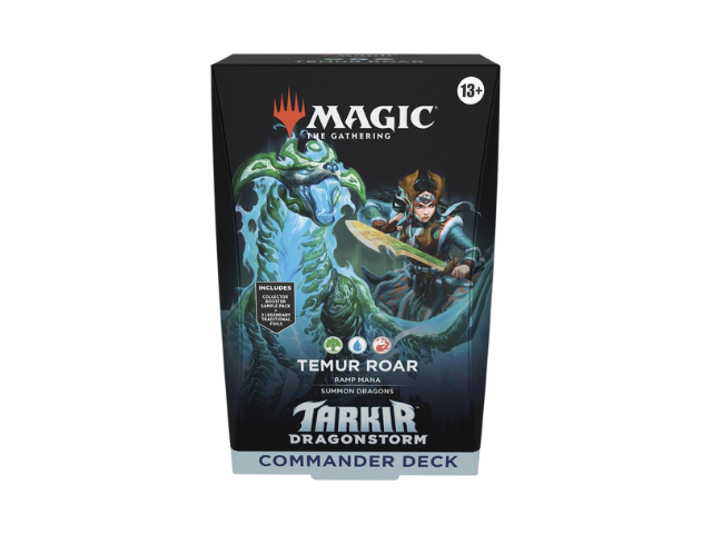 MTG Tarkir Dragonstorm Temur Roar Commander Deck
