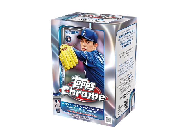 2025 Topps Chrome Baseball Blaster Boxes