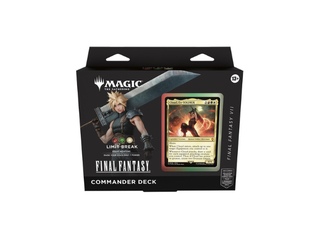MTG Magic The Gathering Final Fantasy Vii Commander Deck