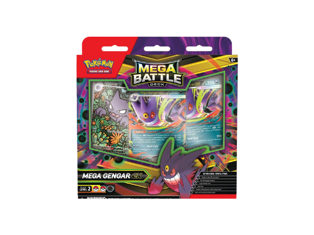 Pokemon TCG Mega Battle Deck Mega Gengar Ex Mega Diancie Ex