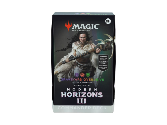 MTG Magic The Gathering Modern Horizons 3 Commander Deck Graveyard Overdrive