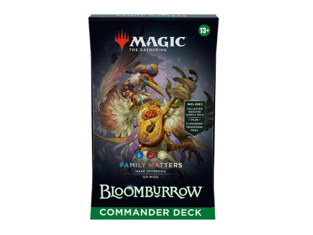 MTG Bloomburrow Commander Deck Family Matters Commander