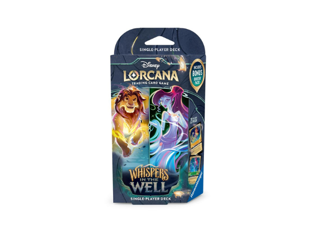 Disney Lorcana TCG Whispers In The Well Single Player Deck