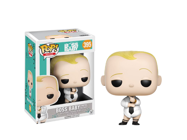 Funko POP Movies Boss Baby Diaper Tie Toy Figures