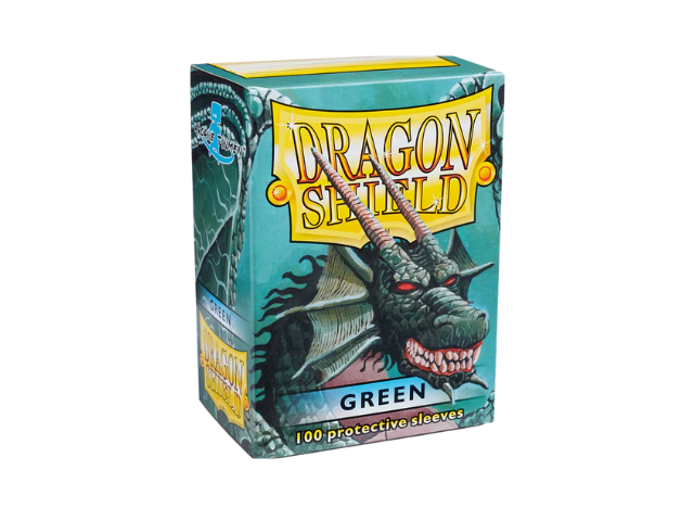 Dragon Shield Green Classic 100 Count Standard Sleeves