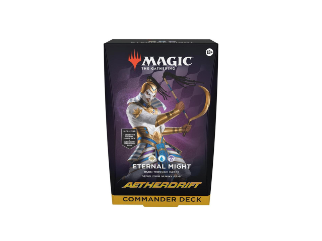 MTG Aetherdrift Commander Deck Eternal Might