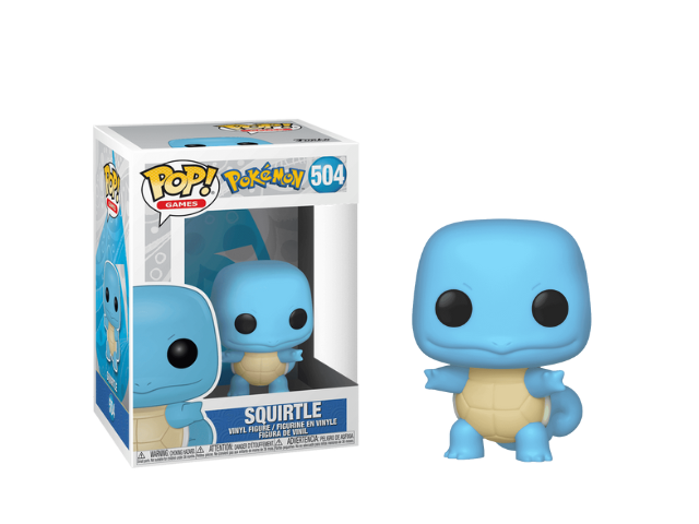 Funko POP Games Pokemon Squirtle Vinyl Figure 504